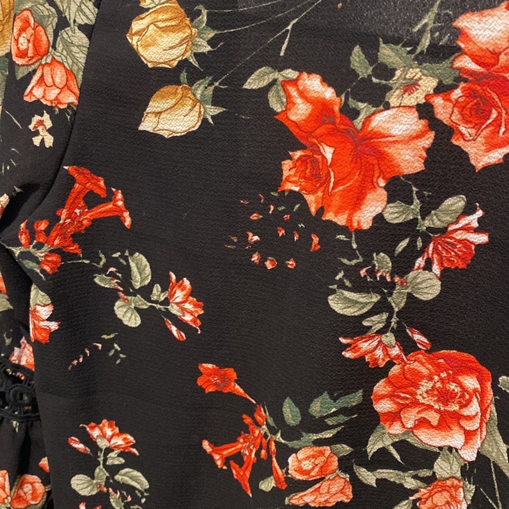 Sweet claire floral bell sleeve kimono - Picture 8 of 8